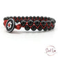 Black Tourmaline - Button bracelet