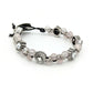 Rose Quartz Leather Bangle